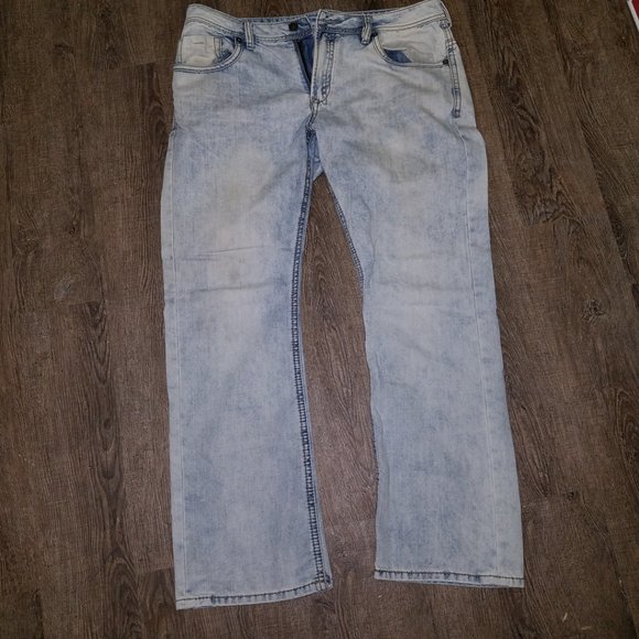 Buffalo David Bitton Jeans - Buckle Jeans Size 36x32 - Lucas Model - Picture 1 of 5